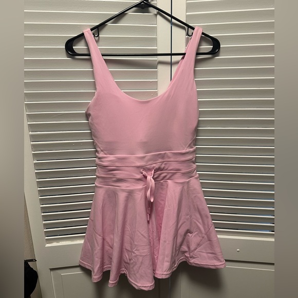 Popflex Pink Skater Dress pilates yoga - Picture 2 of 5